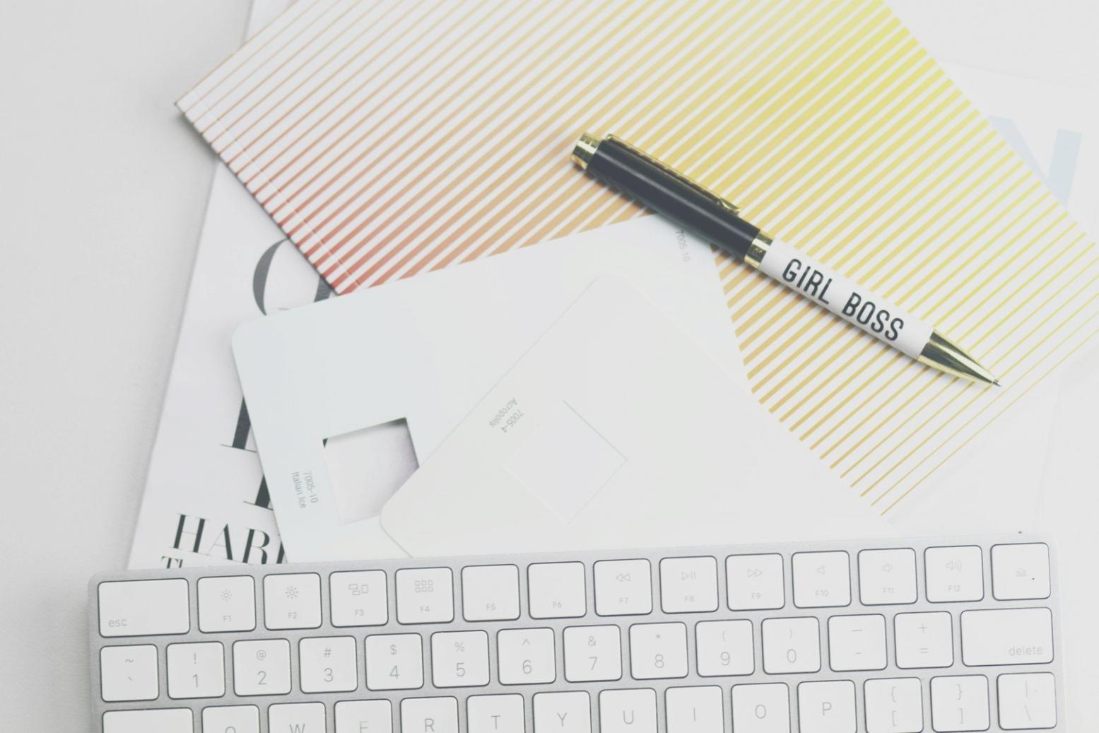 Business professionals collaborating on financial analysis